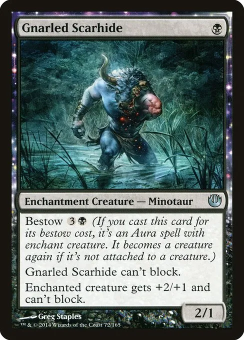 Gnarled Scarhide · Journey into Nyx 72/165