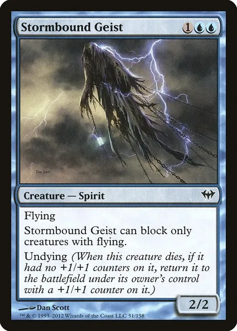 Stormbound Geist · Dark Ascension 51/158