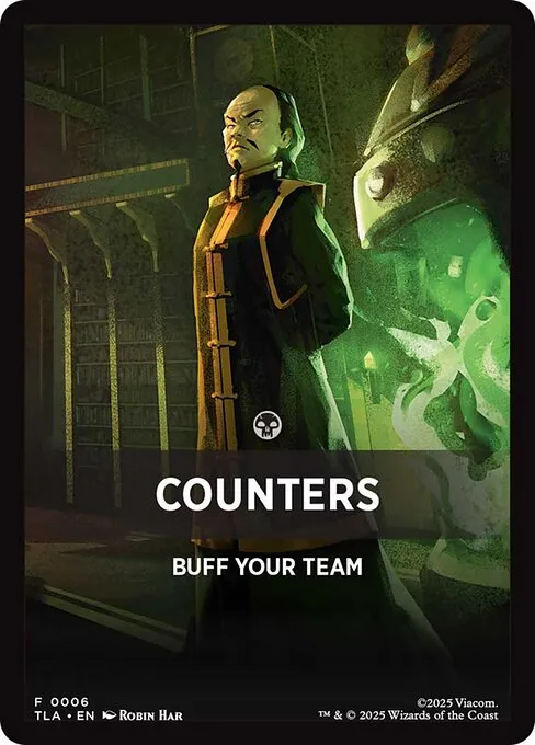 Counters · Avatar: The Last Airbender Beginner Box Front Cards 6/10