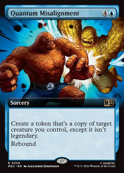 Quantum Misalignment · Marvel Super Heroes Commander 339/9