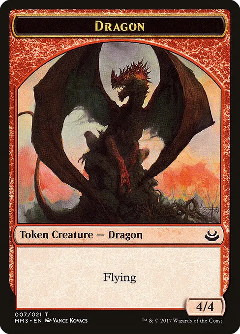 Dragon · Modern Masters 2017 Tokens 7/21