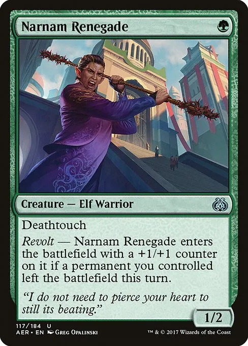 Narnam Renegade · Aether Revolt 117/197