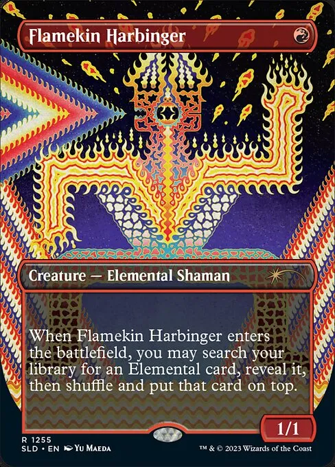 Flamekin Harbinger · Secret Lair Drop 1255/2547