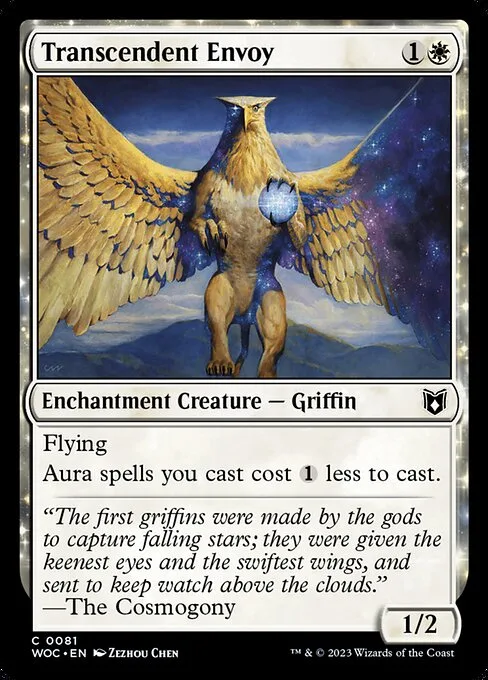 Transcendent Envoy · Wilds of Eldraine Commander 81/173