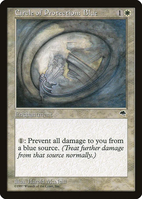 Circle of Protection: Blue · Tempest 9/350