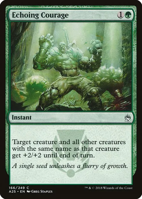 Echoing Courage · Masters 25 166/249