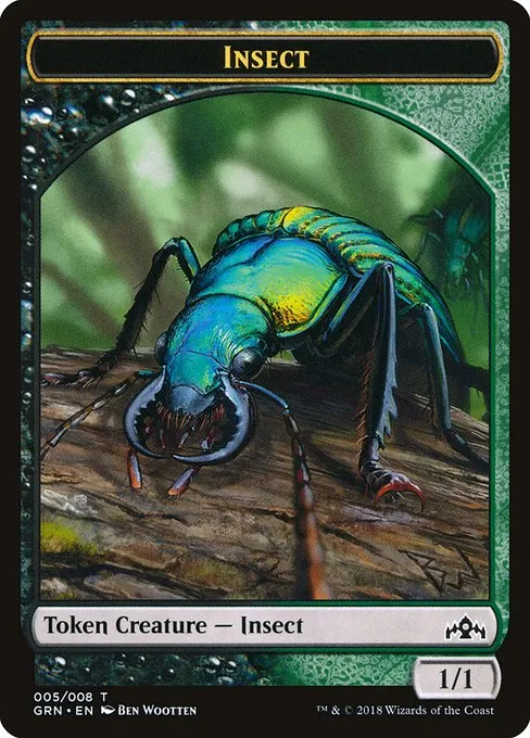 Insect · Guilds of Ravnica Tokens 5/8