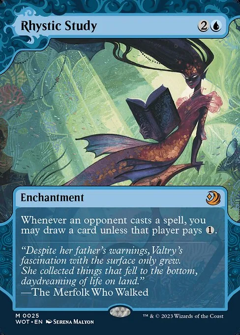 Rhystic Study · Wilds of Eldraine: Enchanting Tales 25/103