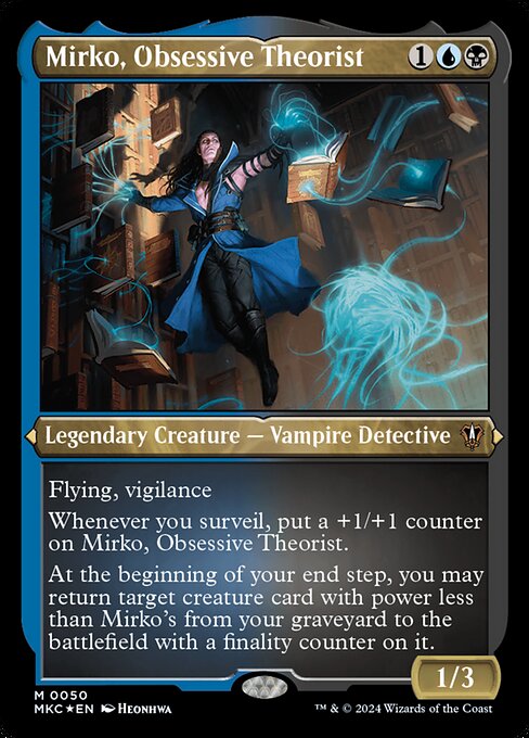 Mirko, Obsessive Theorist · Murders at Karlov Manor Commander 50/358
