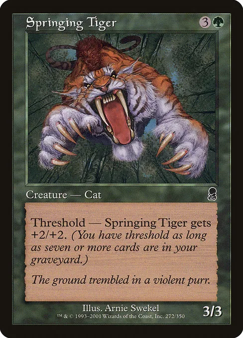 Springing Tiger · Odyssey 272/353