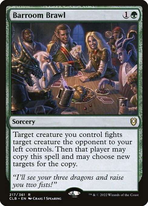 Barroom Brawl · Commander Legends: Battle for Baldur's Gate 217/936