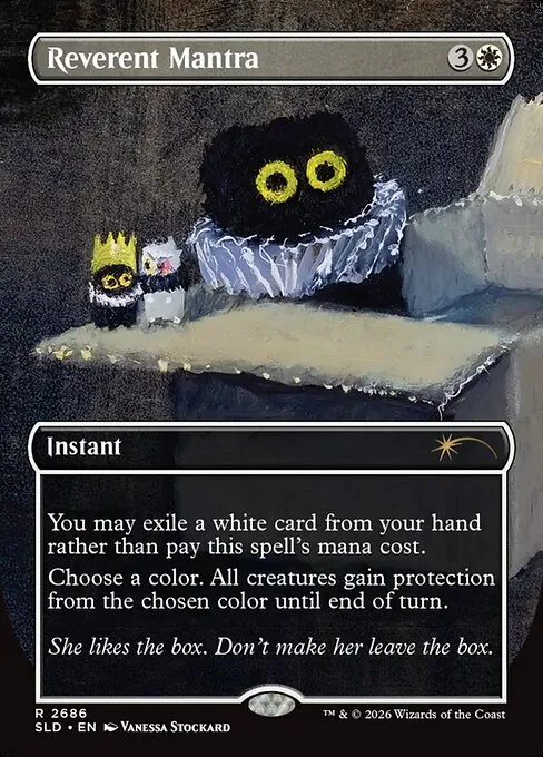 Reverent Mantra · Secret Lair Drop 2686/2547