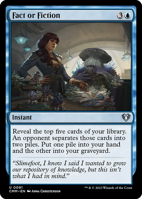 Fact or Fiction · Commander Masters 91/1067