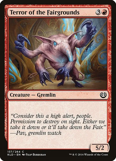 Terror of the Fairgrounds · Kaladesh 137/278