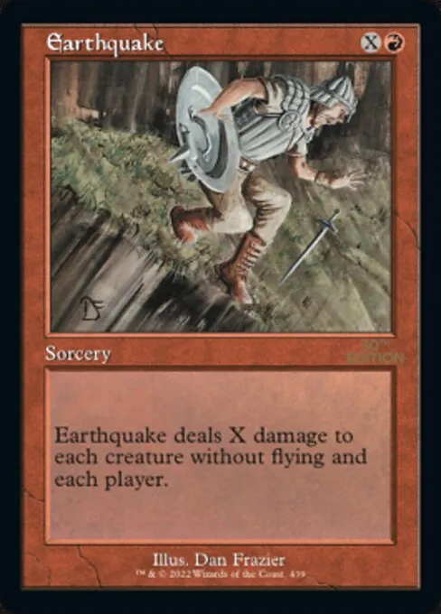 Earthquake · 30th Anniversary Edition 439/594