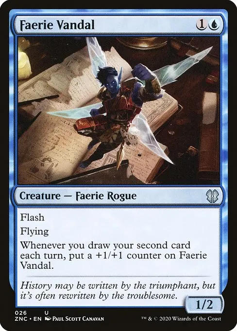 Faerie Vandal · Zendikar Rising Commander 26/142