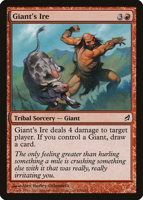 Giant's Ire · Lorwyn 170/301
