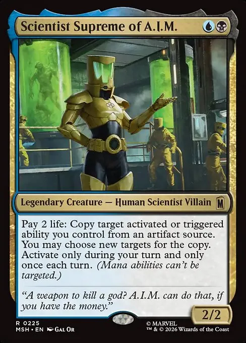 Scientist Supreme of A.I.M. · Marvel Super Heroes 225/24