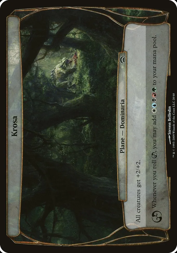 Krosa · Planechase Planes 20/40