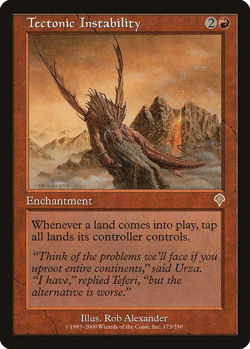 Tectonic Instability · Invasion 173/354