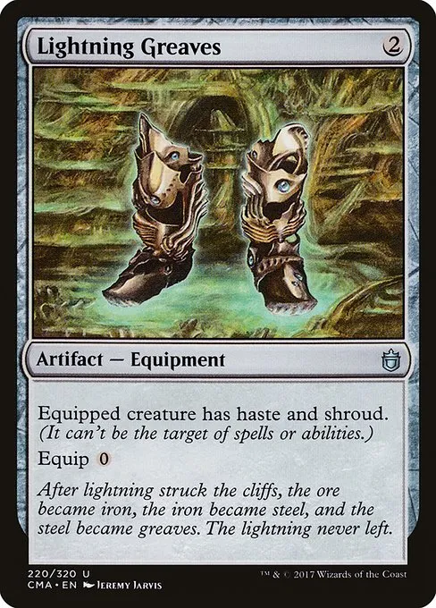 Lightning Greaves · Commander Anthology 220/320