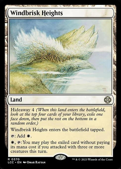 Windbrisk Heights · The Lost Caverns of Ixalan Commander 370/370