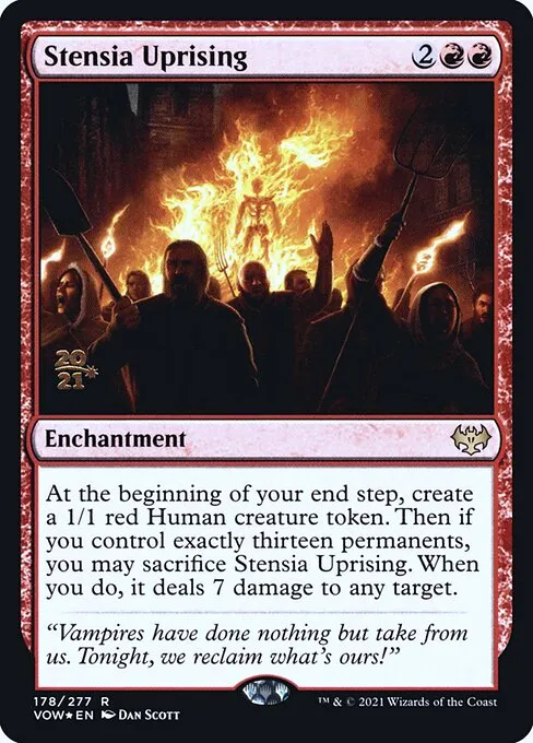Stensia Uprising · Innistrad: Crimson Vow Promos 178s/121
