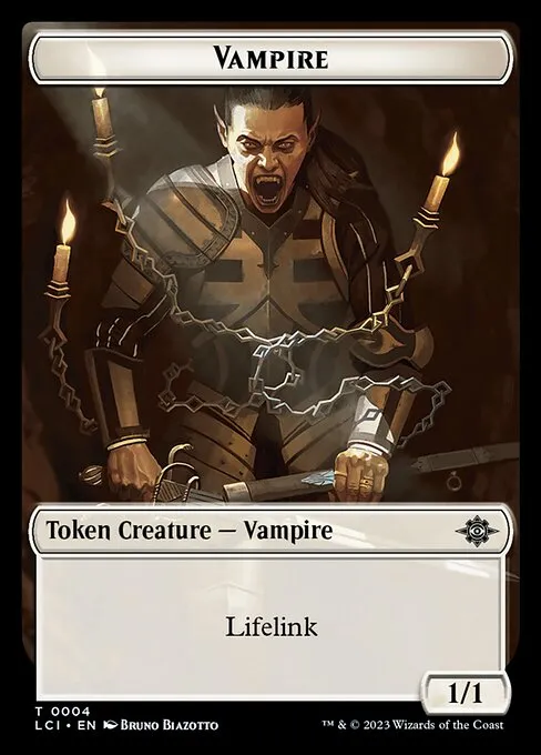 Vampire · The Lost Caverns of Ixalan Tokens 4/19