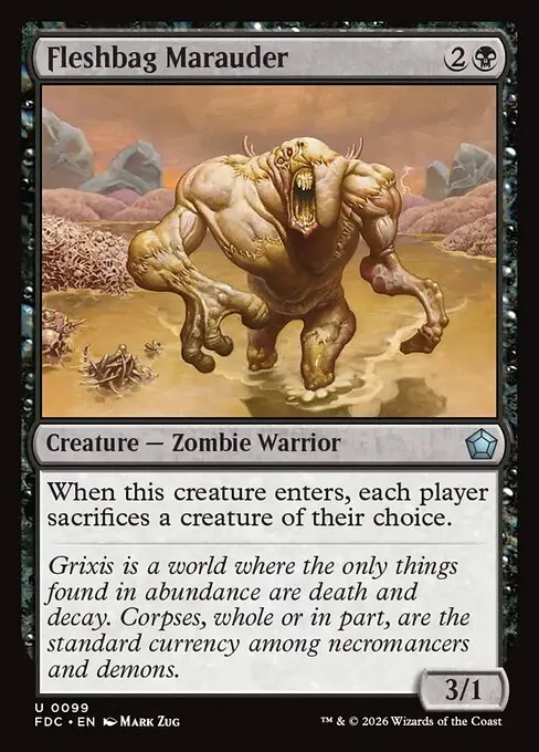 Fleshbag Marauder · Foundations Commander 99/3