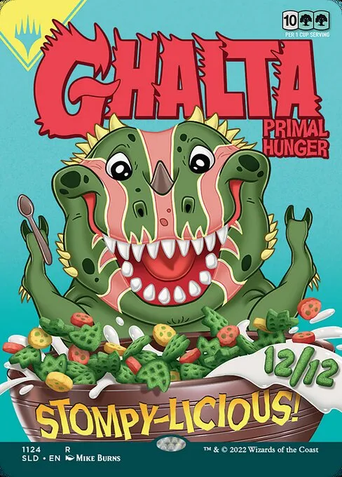 Ghalta, Primal Hunger // Ghalta, Primal Hunger · Secret Lair Drop 1124/2547