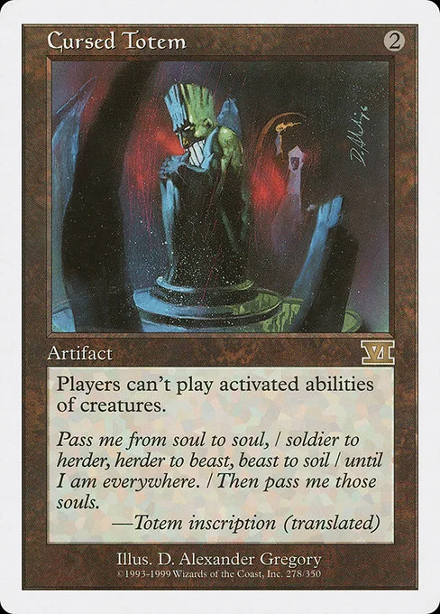 Cursed Totem · Classic Sixth Edition 278/351