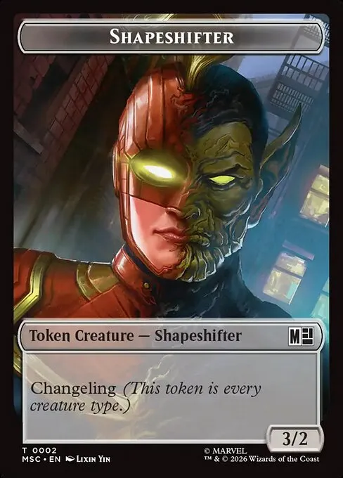 Shapeshifter · Marvel Super Heroes Commander Tokens 2/32