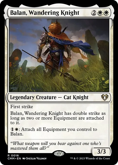 Balan, Wandering Knight · Commander Masters 16/1067