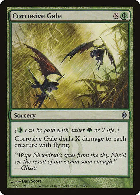 Corrosive Gale · New Phyrexia 107/175