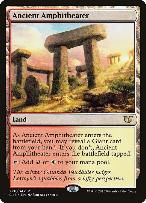 Ancient Amphitheater · Commander 2015 276/342
