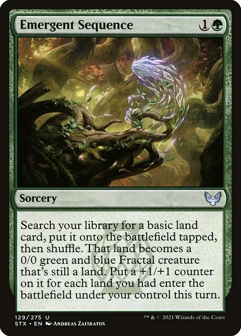 Emergent Sequence · Strixhaven: School of Mages 129/393