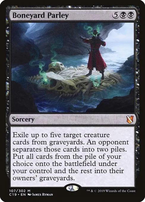 Boneyard Parley · Commander 2019 107/302