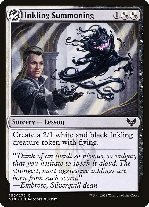 Inkling Summoning · Strixhaven: School of Mages 195/393