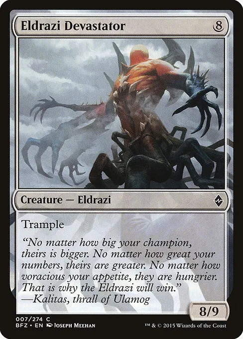 Eldrazi Devastator · Battle for Zendikar 7/299