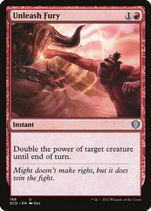 Unleash Fury · Starter Commander Decks 166/352
