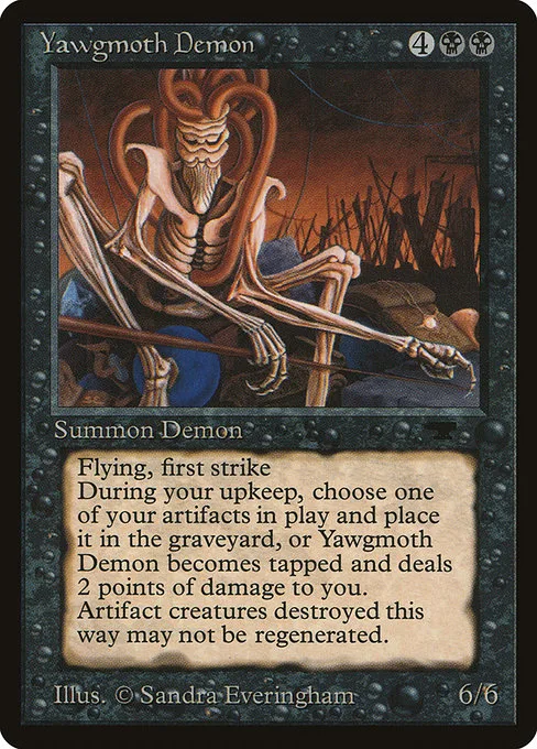 Yawgmoth Demon · Antiquities 21/102