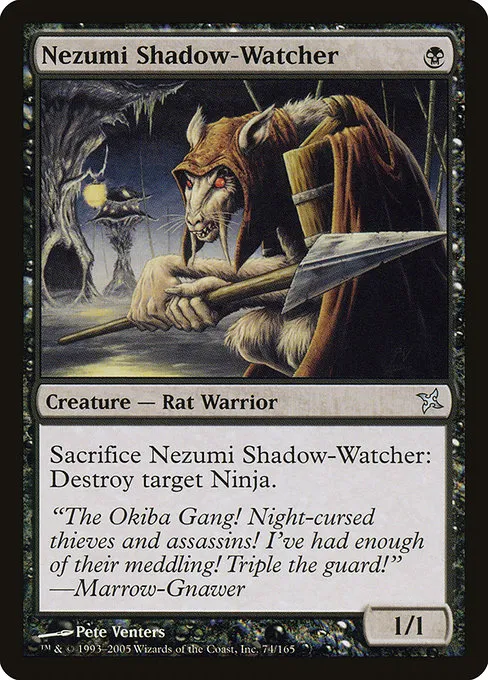 Nezumi Shadow-Watcher · Betrayers of Kamigawa 74/165