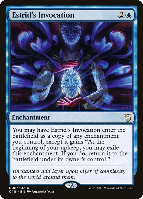 Estrid's Invocation · Commander 2018 8/307