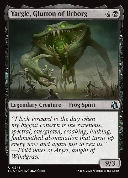 Yargle, Glutton of Urborg · Reality Fracture 241/7