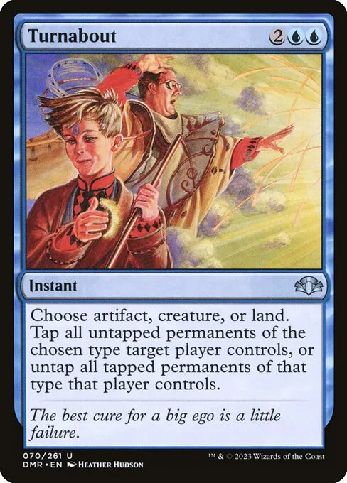 Turnabout · Dominaria Remastered 70/457
