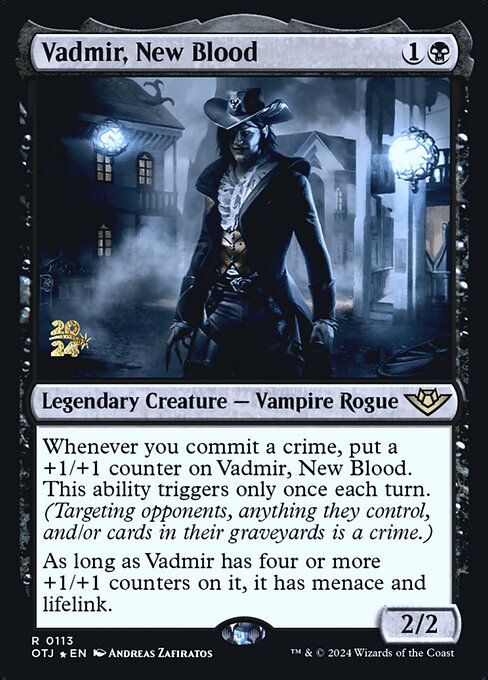 Vadmir, New Blood · Outlaws of Thunder Junction Promos 113s/160