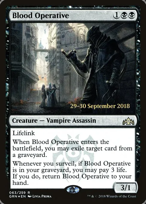 Blood Operative · Guilds of Ravnica Promos 63s/84