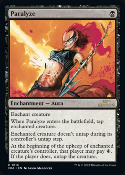 Paralyze · 30th Anniversary Edition 116/594
