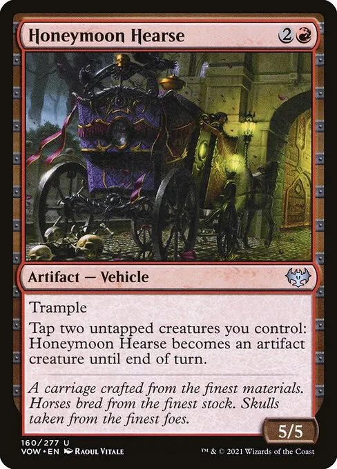 Honeymoon Hearse · Innistrad: Crimson Vow 160/423