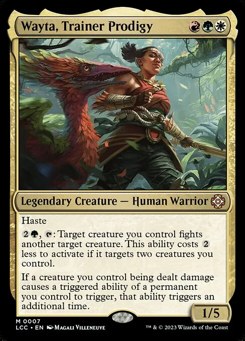 Wayta, Trainer Prodigy · The Lost Caverns of Ixalan Commander 7/370